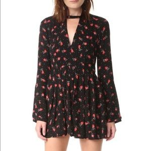 Free People ”Tegan” bellsleeve minidress w/POCKETS